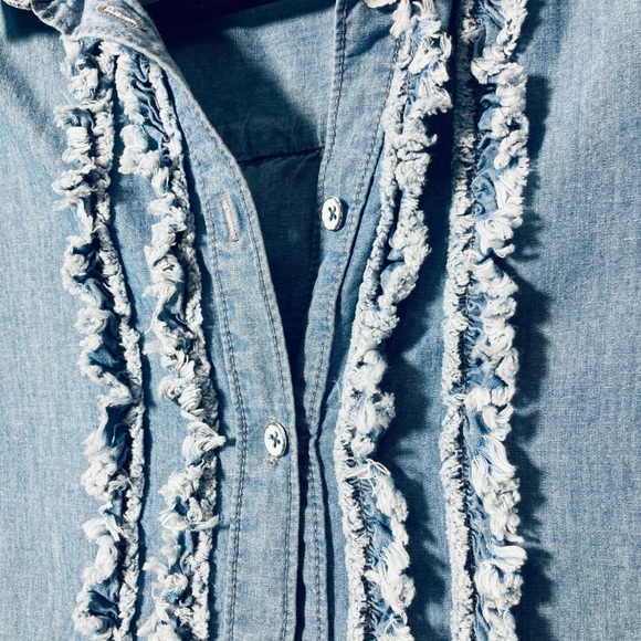 ANTHRO DENIM SHIRT - Picture 4 of 9